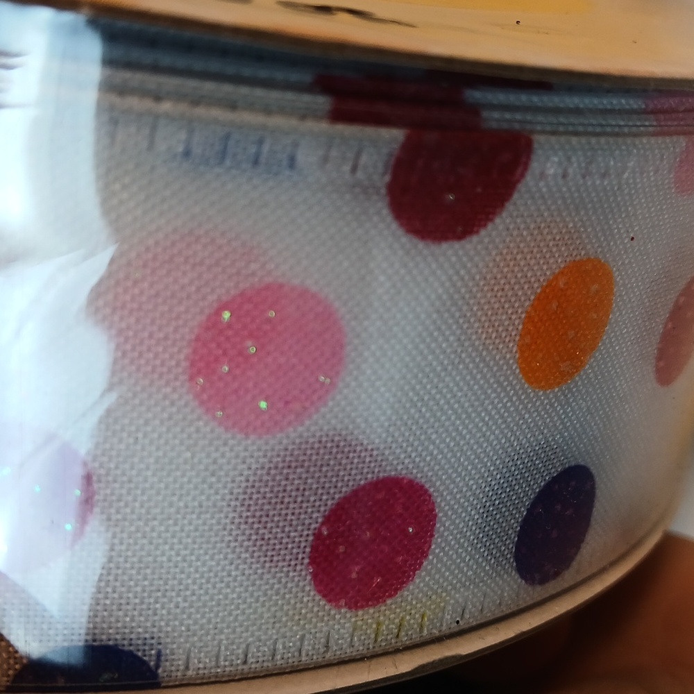 Premium Ribbon Polka Dot Design - Picture 4 of 5